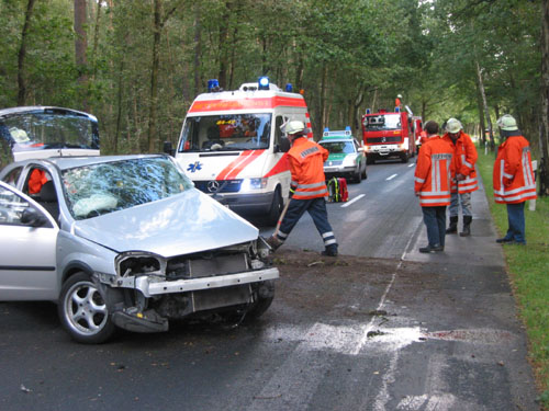 Einsatzstelle Richtung Brelingen