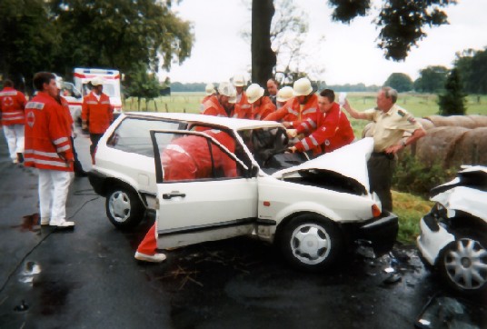 Rettungsarbeiten am Polo