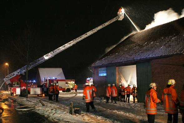 Löscharbeiten