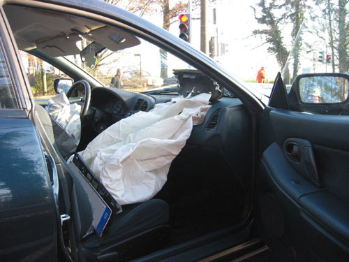 ausgelöste Airbags