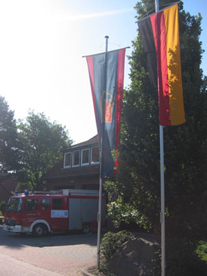 Deutschlandfahne- Zeichen der Verbundenheit ...