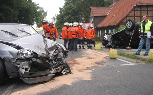 zerstörter Corsa