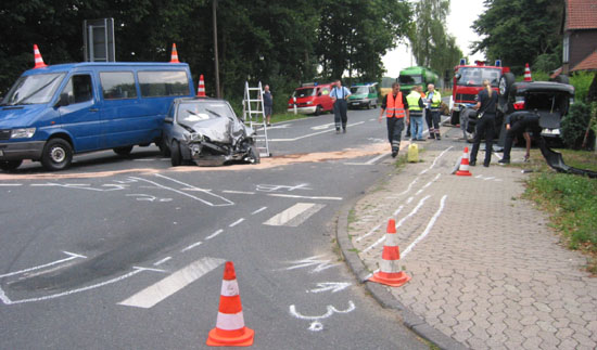 Verkehrsunfalldienst; Unfallaufnahme