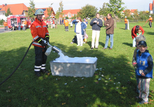 Schnellangriff Schaum