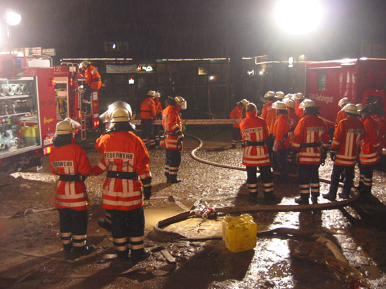 Treffen auf dem Hof