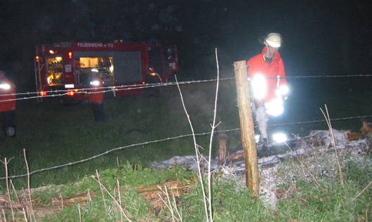 Einsatzstelle Am Mühlenberg