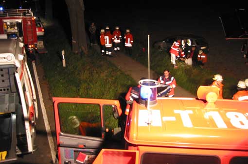 Ausleuchtung der Einsatzstelle