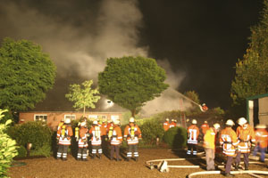 Wohnhaus-,Carportbrand