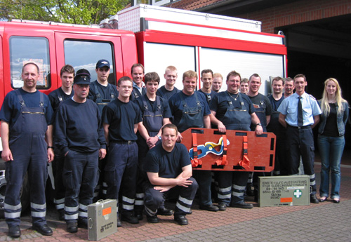 Gruppenfoto FW Sanitäter 2008
