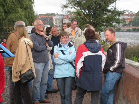 Pause an der Elbe