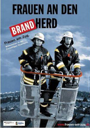 Frauen an den [Brand] herd