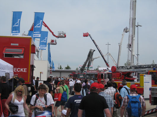 Freigelände Interschutz Leipzig 2010