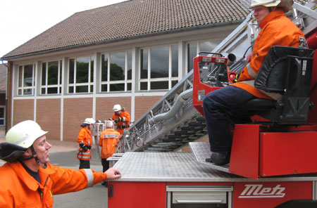 Übungsdienst an der Schule