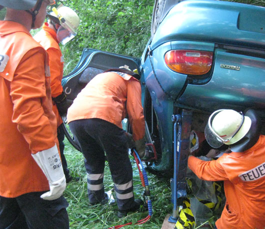 Einsatz hydraulischs Schneidgerät