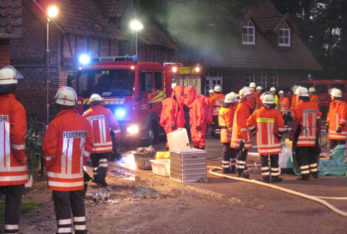 Einsatzstelle Abbensen