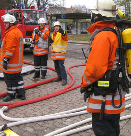 Einsatzleiter und Abschnittsleiter