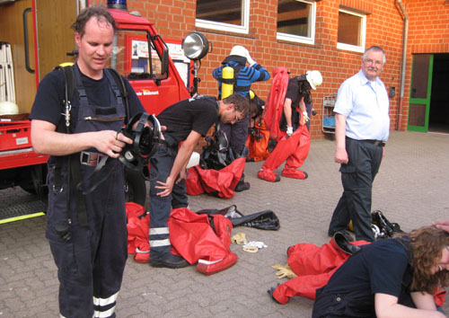 CSA Tausch, Übungsanzüge