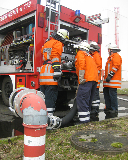 Wasserförderung mittels Zisterne