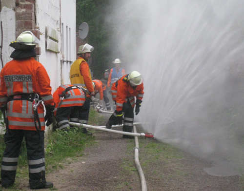 Einsatz Hydroschild