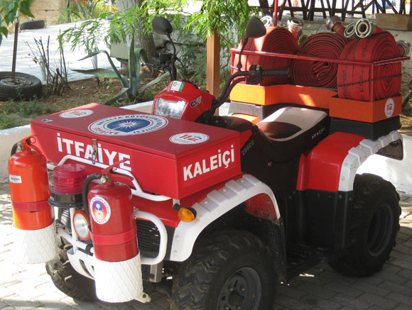 Antalya:Feuerwehr-Quad inkl.Beladung