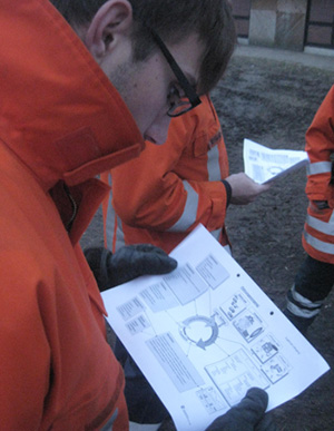 Arbeit mit dem Führungsvorgang