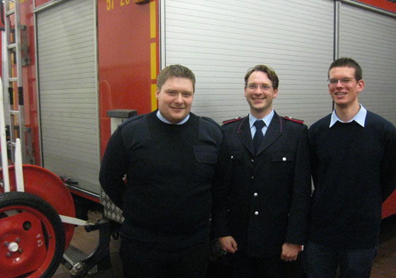 mit dabei von der FF Bissendorf, v.l.:A.Tippert,R.Herrmann,D.Wille