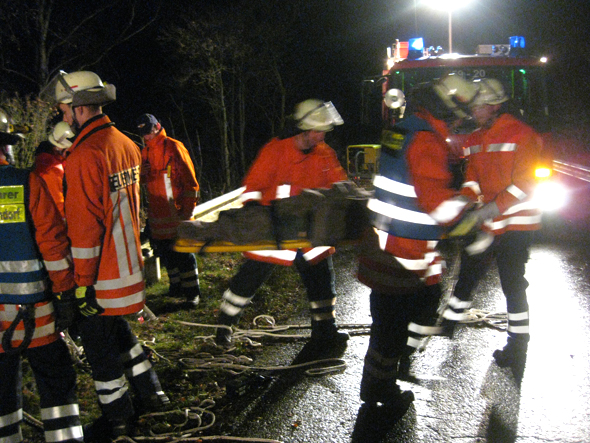 Immobilisiert, Menschenrettung