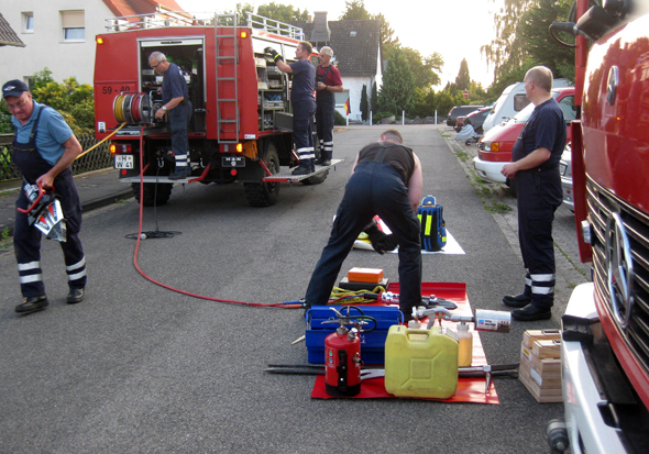 Einsatzstellenaufbau