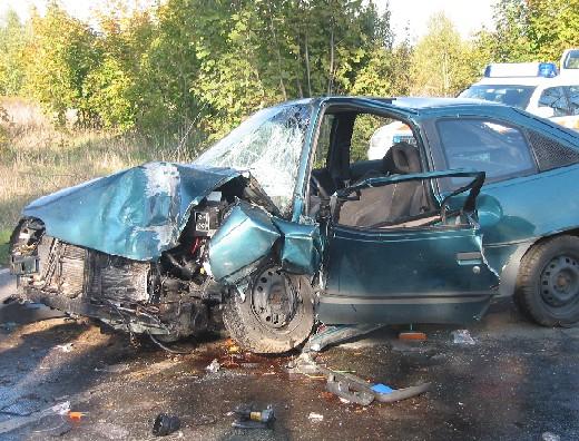Verkehrsunfallsituation im Verkehrsraum