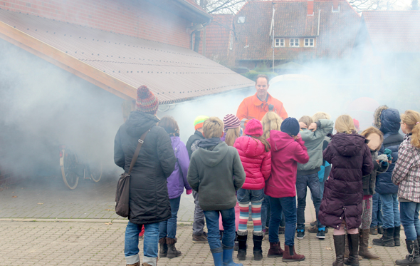 Empfang: Verhalten bei einer Brandsituation