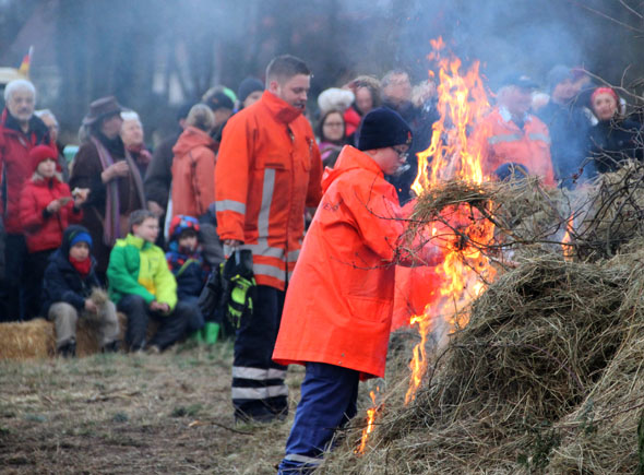 Impressionen Osterfeuer 2015