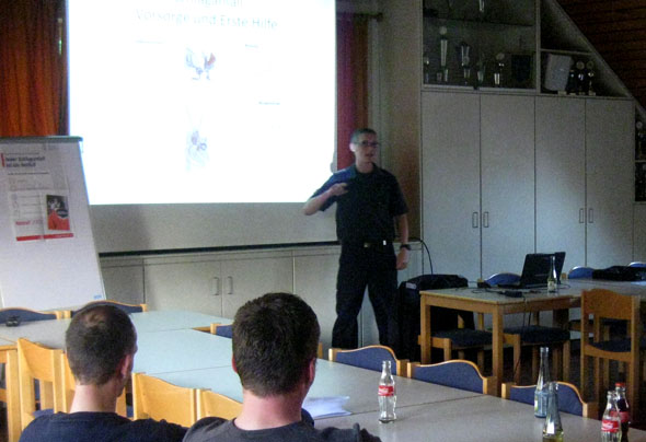 2015: Fortbildung FW Sanitäter