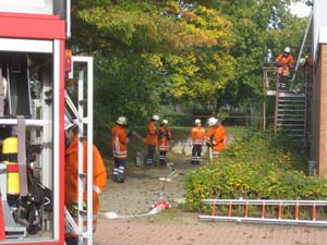 Kritischer Wohnungsbrand