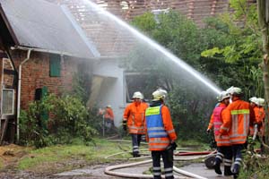 Feuer mit Menschengefährdung