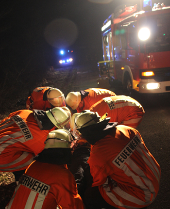 Patientenablage Einsatzstelle