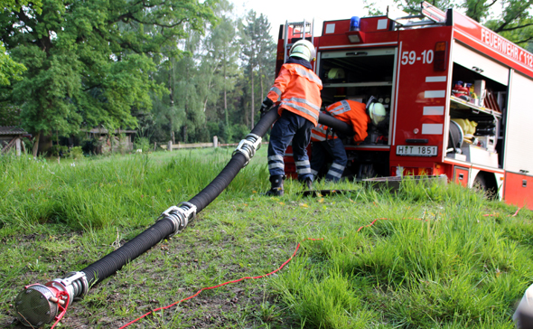 Wasserentnahme Zisterne