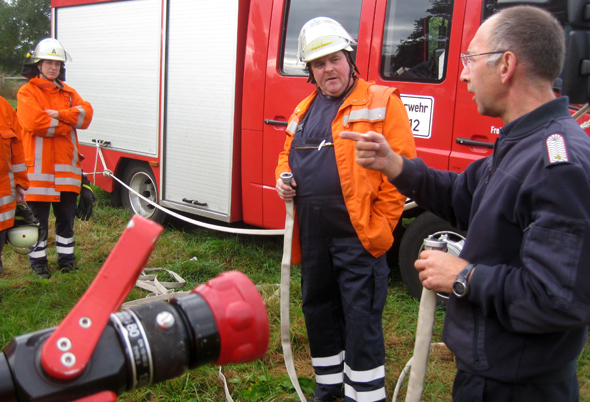  Ausbildung am D-Strahlrohr