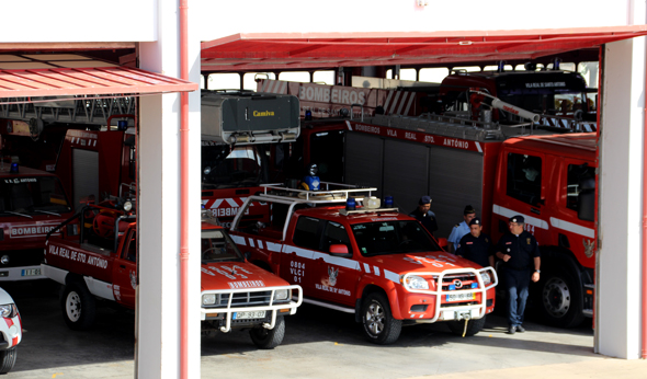 Fuhrpark in der Feuerwache