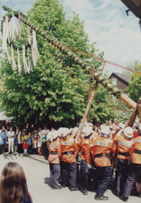 Maibaum aufstellen