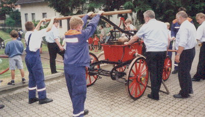 Feuerwehrpumpe aus Bothmer